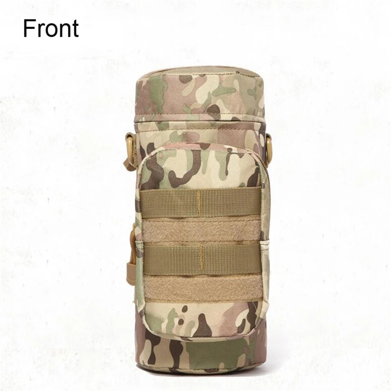 Travel Tool Kettle Set Outdoor Tactical Military Molle Water Bag For Camping Hiking Fishing Shoulder Bottle Holder Bottle Pouch