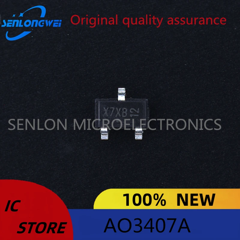 AO3407A MOSFET field effect transistor SOT23-2 P channel triode New Original