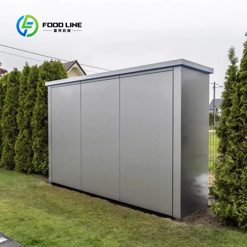 Customized All in One Folding Modular Patio Kitchen 304 Weatherproof Gold Plated Built in Grill For Backyard Leisure Gathering