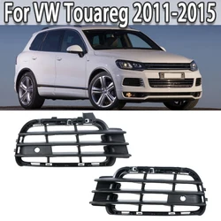 Car Front Bumper Fog Light Lamp Grill For VW Volkswagen Touareg 2011 2012 2013 2014 2015 7P6853665A 7P6853666A