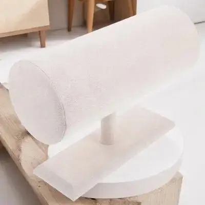 

Lightweight White Headband Display Holder Organizer Stand For Hair Accessories Countertop Storage Rack Dressing Table