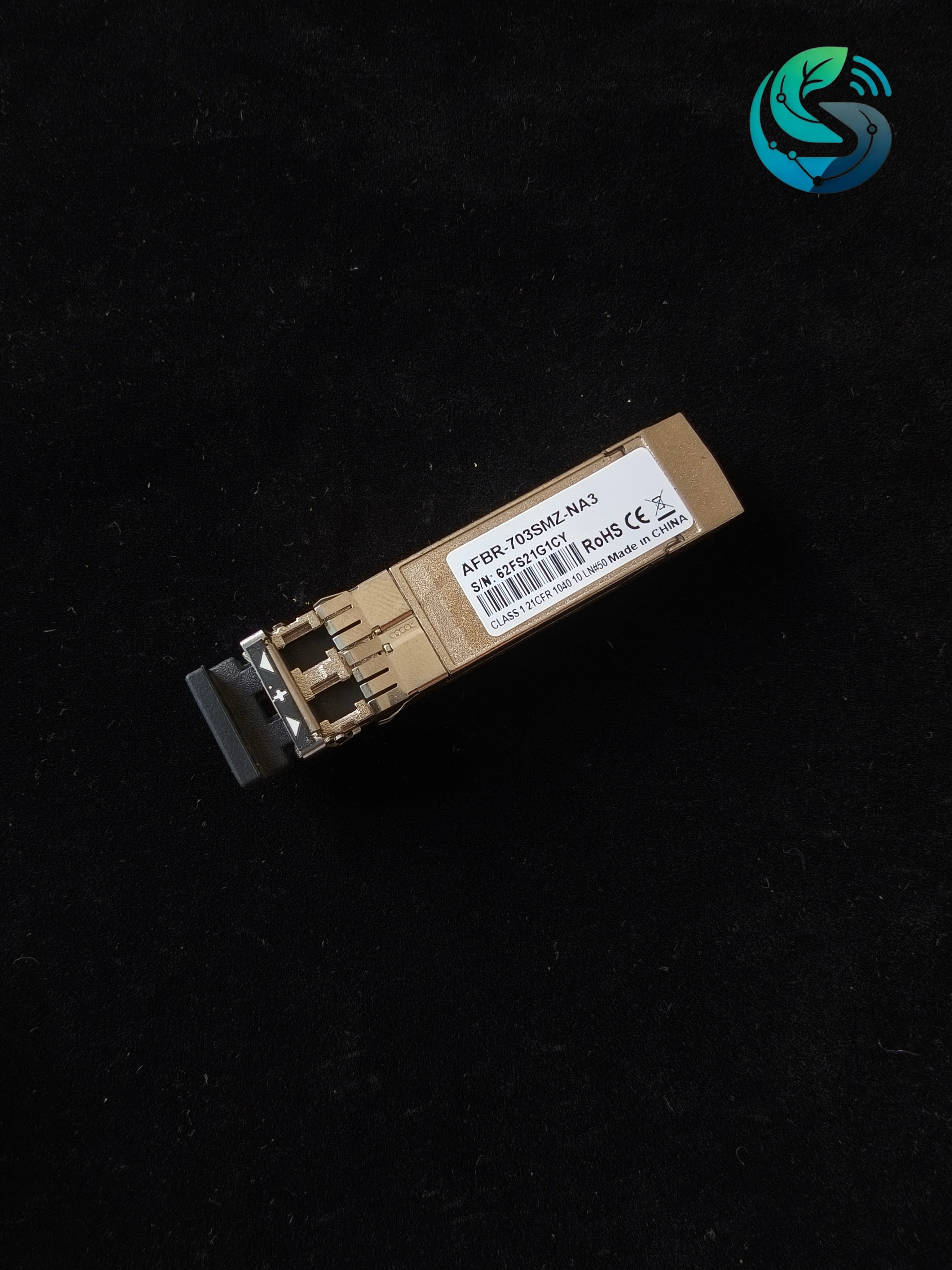Original New AVAGO Transceiver 10G SFP+ SWL AFBR-703SMZ-NA3 332-00363+A0  X6599A-R6 10G Multimode Dual Fiber Module