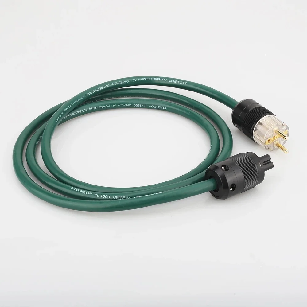 

High Quality HI-END P119 XLP PL-1500 US AC Power Cable with firgure 8 C7 IEC cord hifi AMP/CD Mains