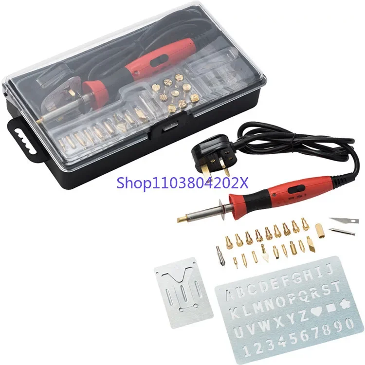 

Custom 22pcs DIY Craft pyrography wood burning pen kit pyrography kits tools set 0-15-30W,ENCAUSTIC PEN for Painting
