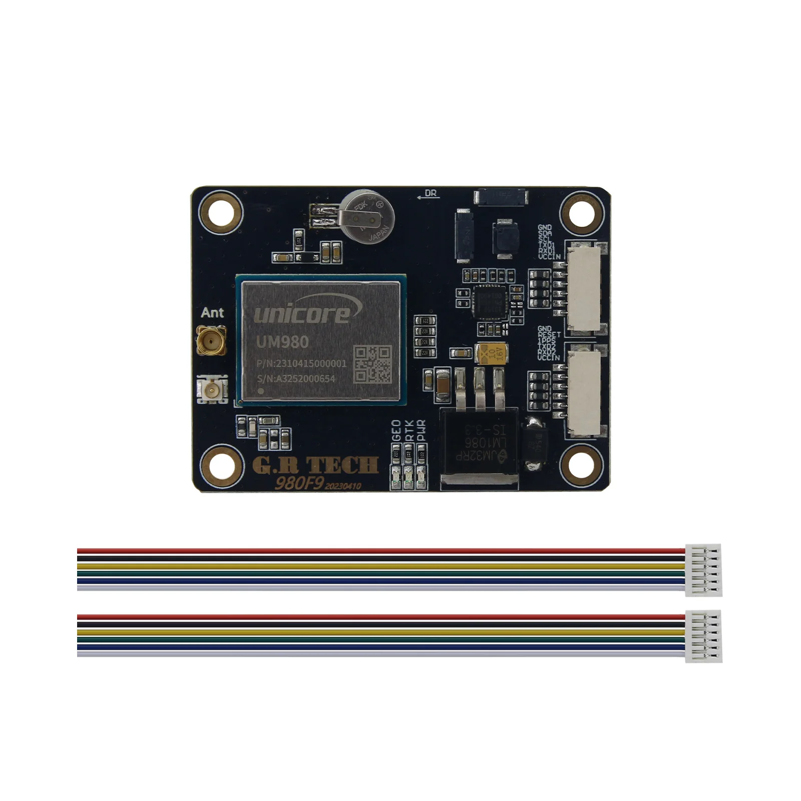 UM980 F9P GNSS Receiver Board RTK Module Accessory for U-AV Dr-ones with RMS3100 Compass Development Board Type