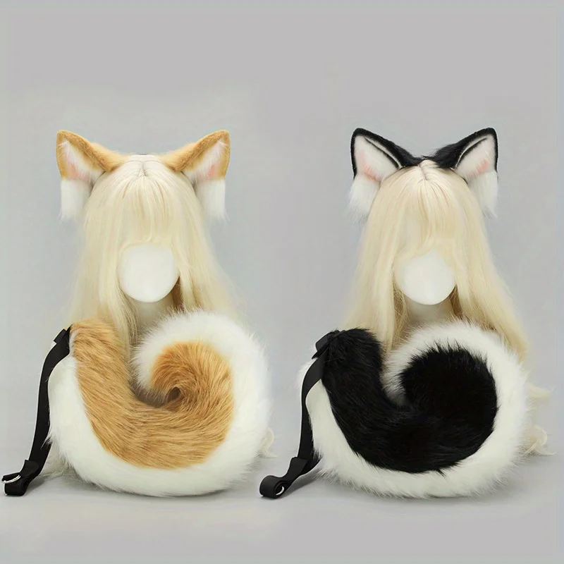 

Halloween Shiba Inu Cosplay | Realistic Dog Ears Headband Horns Cosplay Cat Ears