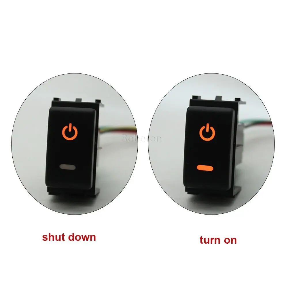 Auto LED Licht ABS AUS-Schalter Lüfter Nebel Stamm Taste Mit Draht Für Nissan TIIDA Patrol Y62 Altima X-TRAIL Qhashqai 2008-2015 – Detail 2