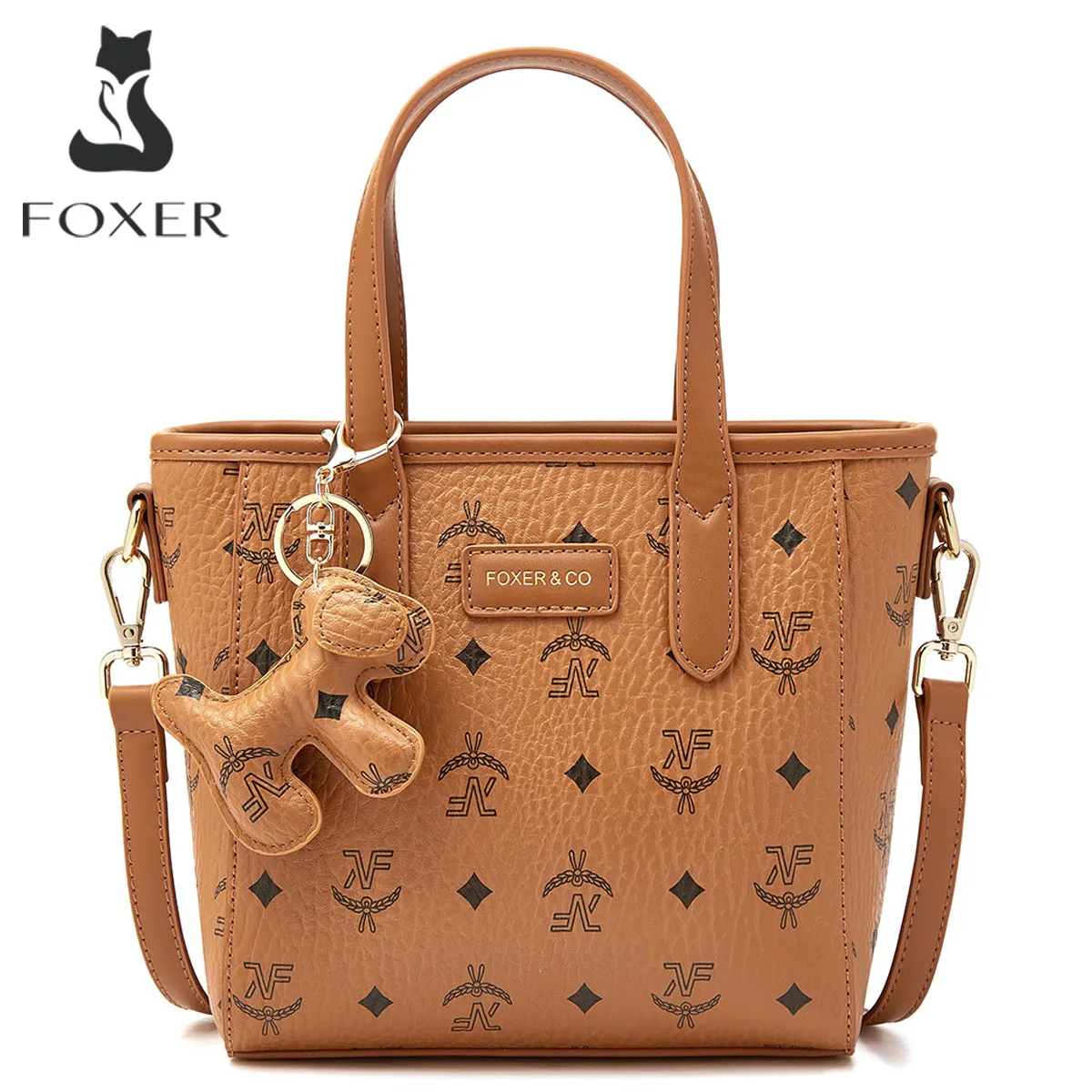 

FOXER Women Fashion Crossbody Sholder Handbag Signature Bag for Girl Chrismas Gift