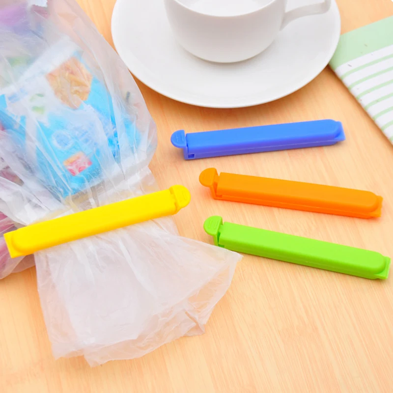 10/20 Stück Küchen-Aufbewahrung Lebensmittel-Snack-Verschluss-Clips Verschlussklemmen Plastikwerkzeug Küchenzubehör Tragbar Großpackung TMZ – Detail 8