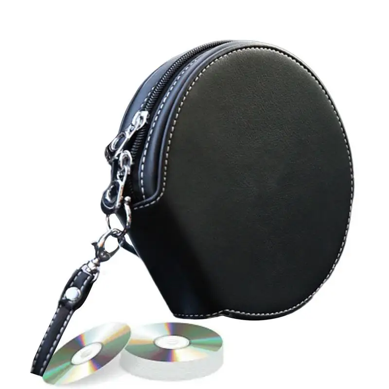 DVD Disc Carry Case Handbag With Zipper Storage Bag For Home Office Car CDBox Accessories DVD Wallet Holder Organizer For House