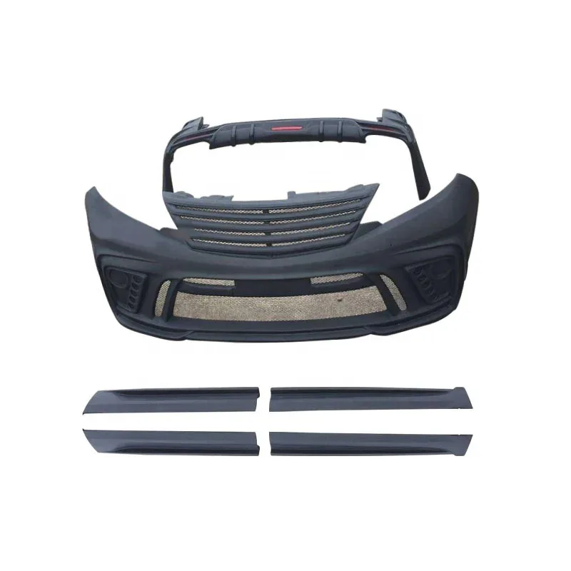 

Wholesale Strong ABS Car Bumpers Upgrade to Wald WD Style Front bumper Rear bumper Side skirts For Osey 2015-2019