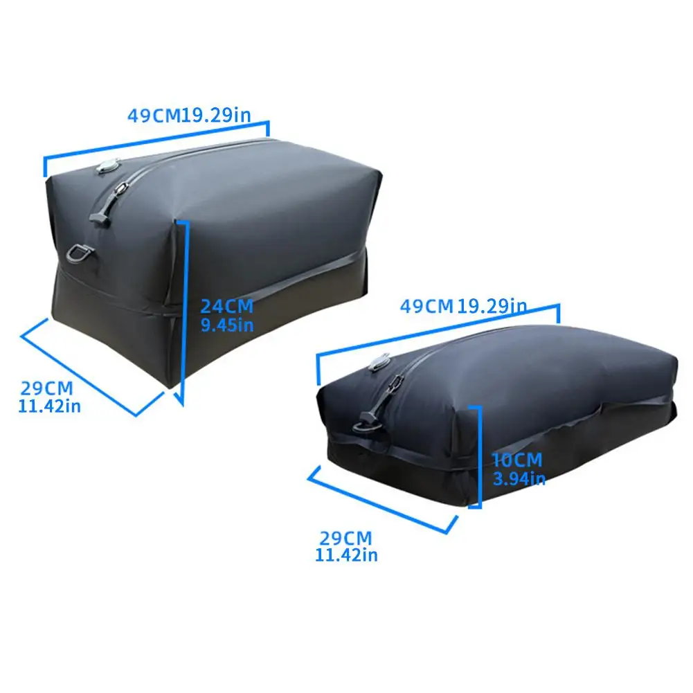 Travel Vacuum Bag Reusable Storage Bag Folding L/S For Clothing Storage Bag Travel Gym Rafting Luggage Backpack Bag