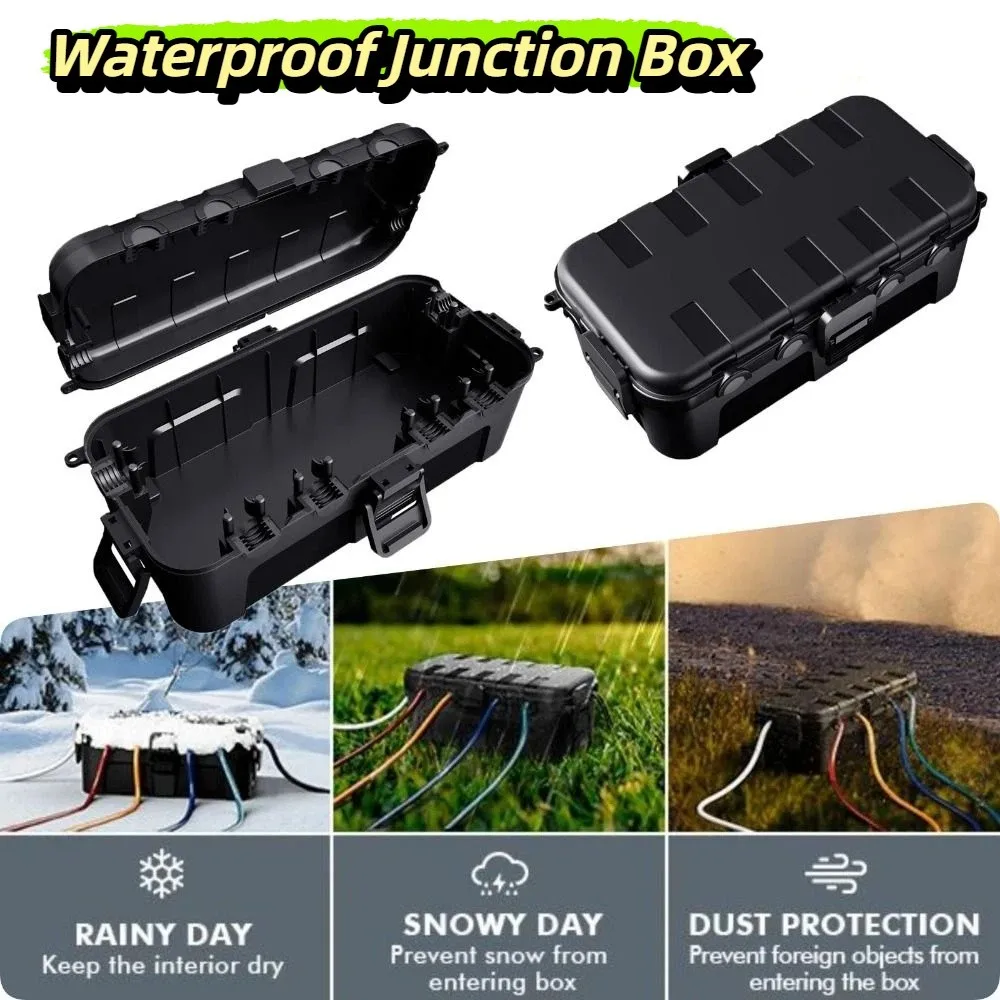 IP54 Rated IP54 Waterproof Junction Box Waterproof Performance Dustproof Performance Electrical Wire Connection Box