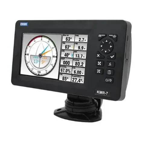 

ONWA KMR-7 7-дюймовый многофункциональный дисплей с мультиплексором NMEA0183 и мультиплексором NMEA2K/ретранслятором анемометра метеостанции