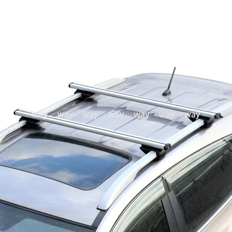 2PCS 120 Or 135CM Universal Fits Car With Original Roof Rack SUV Roof Rack Crossbars For Kayak Cargoline Snowboarding