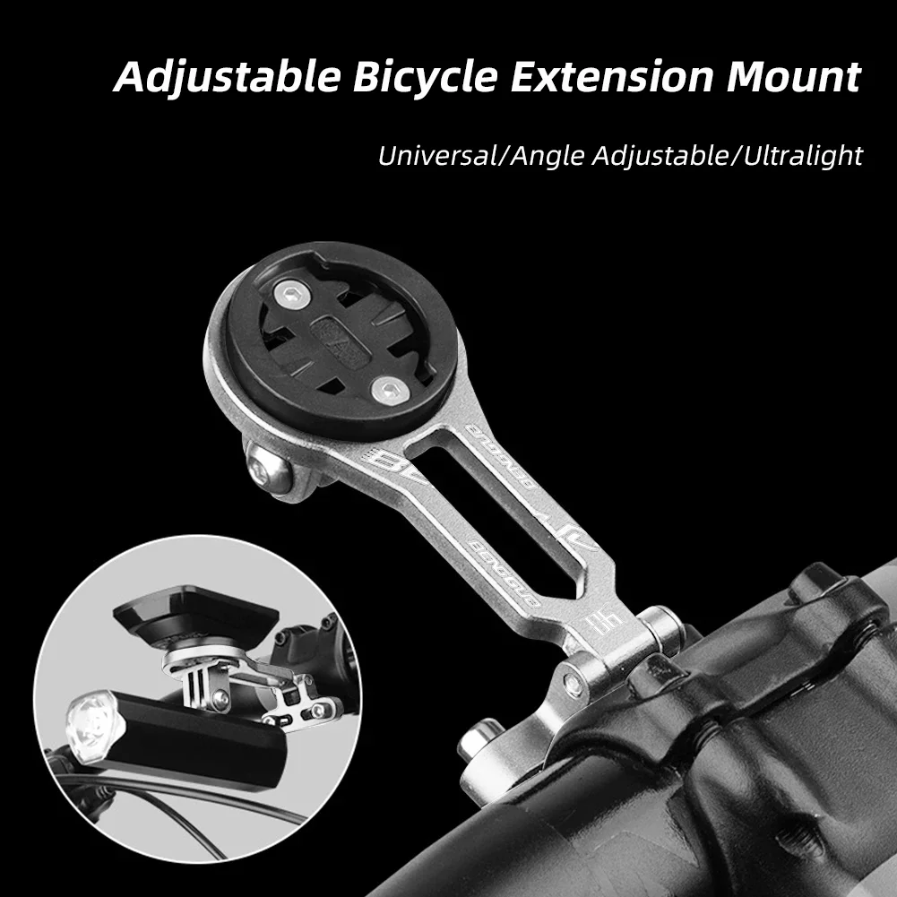 AliExpress ESLNF Multifunctional Bicycle Extension Mount Adjustable Road Bicycle Speedometer Holder Ultralight MTB Light Bracket Bike Accesories