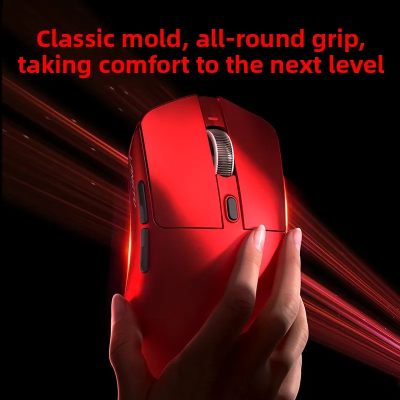 LANGTU M8 Tri-Mode Bluetooth Wireless Mouse - Lightweight, All-Purpose for Gaming/E-Sports, Office & Laptops