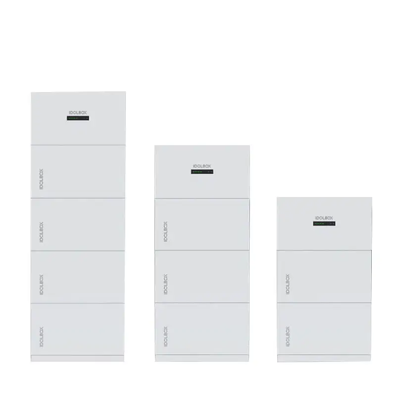 51.2V 100Ah 30kWh Lithium Battery IP65 Three Phase Stackable Hybrid Grid Solar Energy Storage System CAN Port BMS 300Ah Capacity