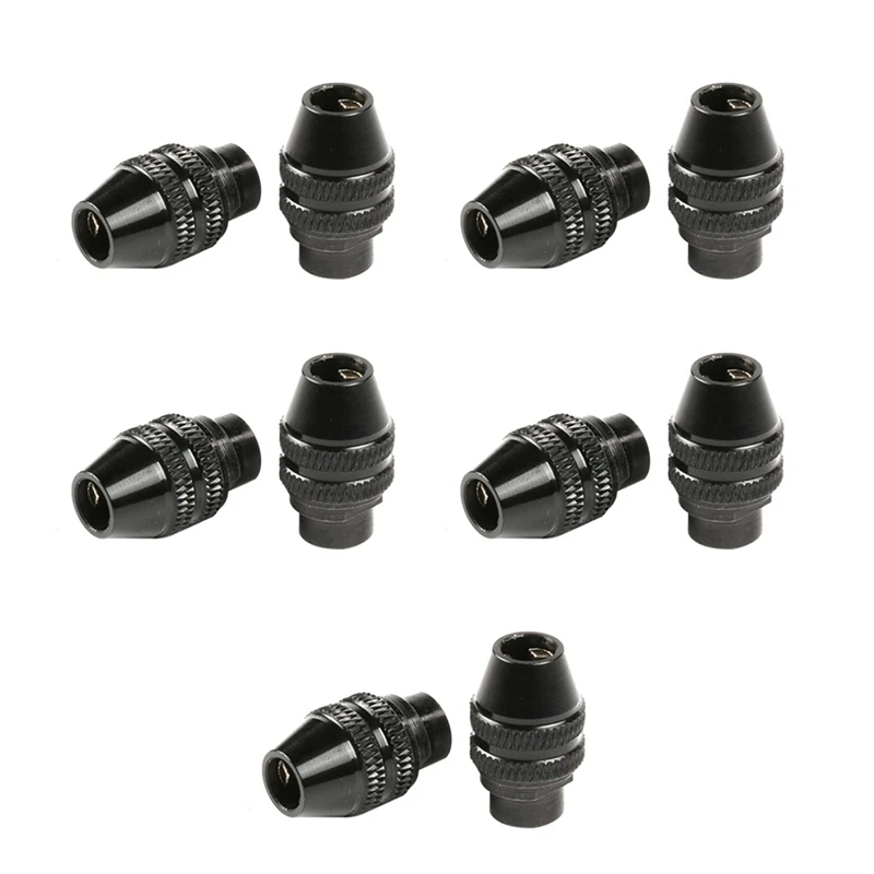 

10Pcs Mini Multifunctional Multi M8 Keyless Drill Chuck For Rotary Tools M8X0.75 Quick Change Three-Jaw Drill Chuck