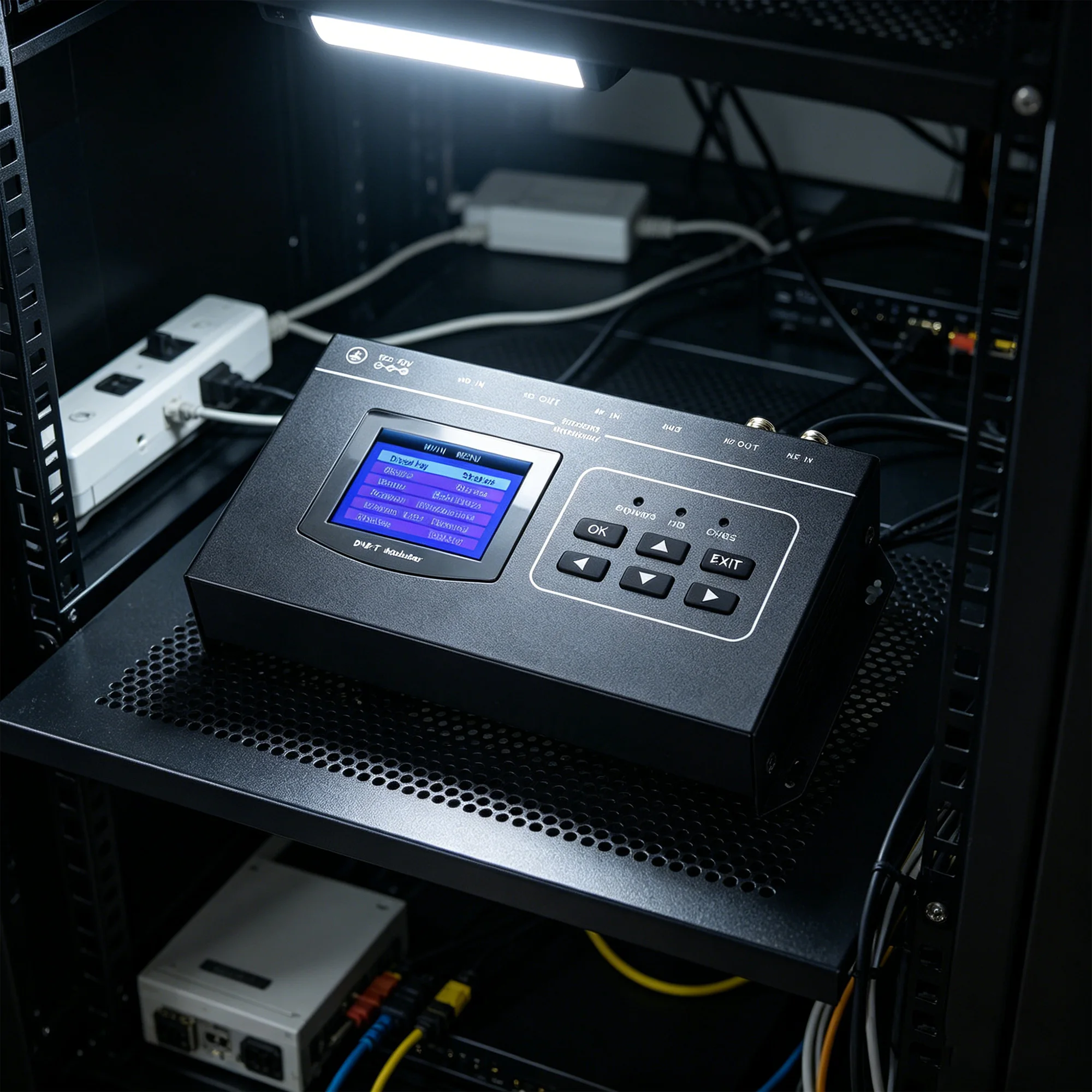 Hdmi-to-RF Single-Channel HD Digital Encoder/Modulator for Hotel TV Systems (DVB-C/DVB-T/ISDB-T)