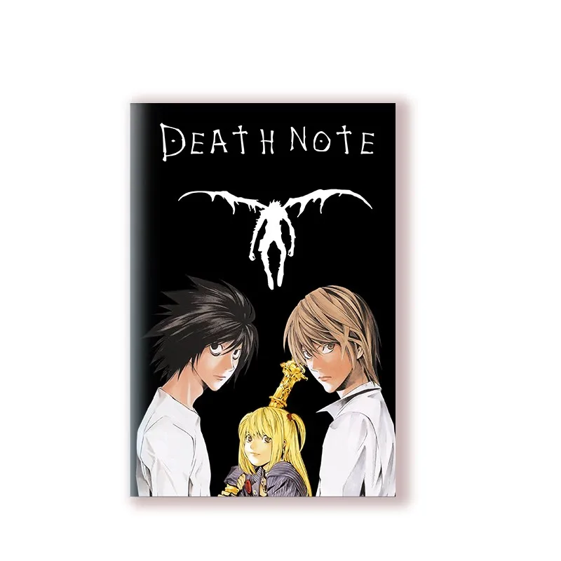 Quaderno A5 Death Note taccuino giappone Manga Agenda Lawliet Shinigami Caderno Rem Kira Killer Light Near Death Note Ryuk Raito L