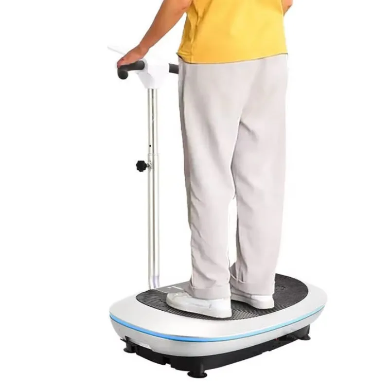 Vibration Plate 3D Workout Machine Whole Body Slimming Vibration Plate with Handle Vertical Direction