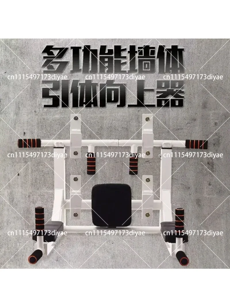 Wall Mounted Pull Up Bar, Heavy Duty Chin Up Bar, Home Gym Workout Equipment, Horizontal Bar for Core Strength Training