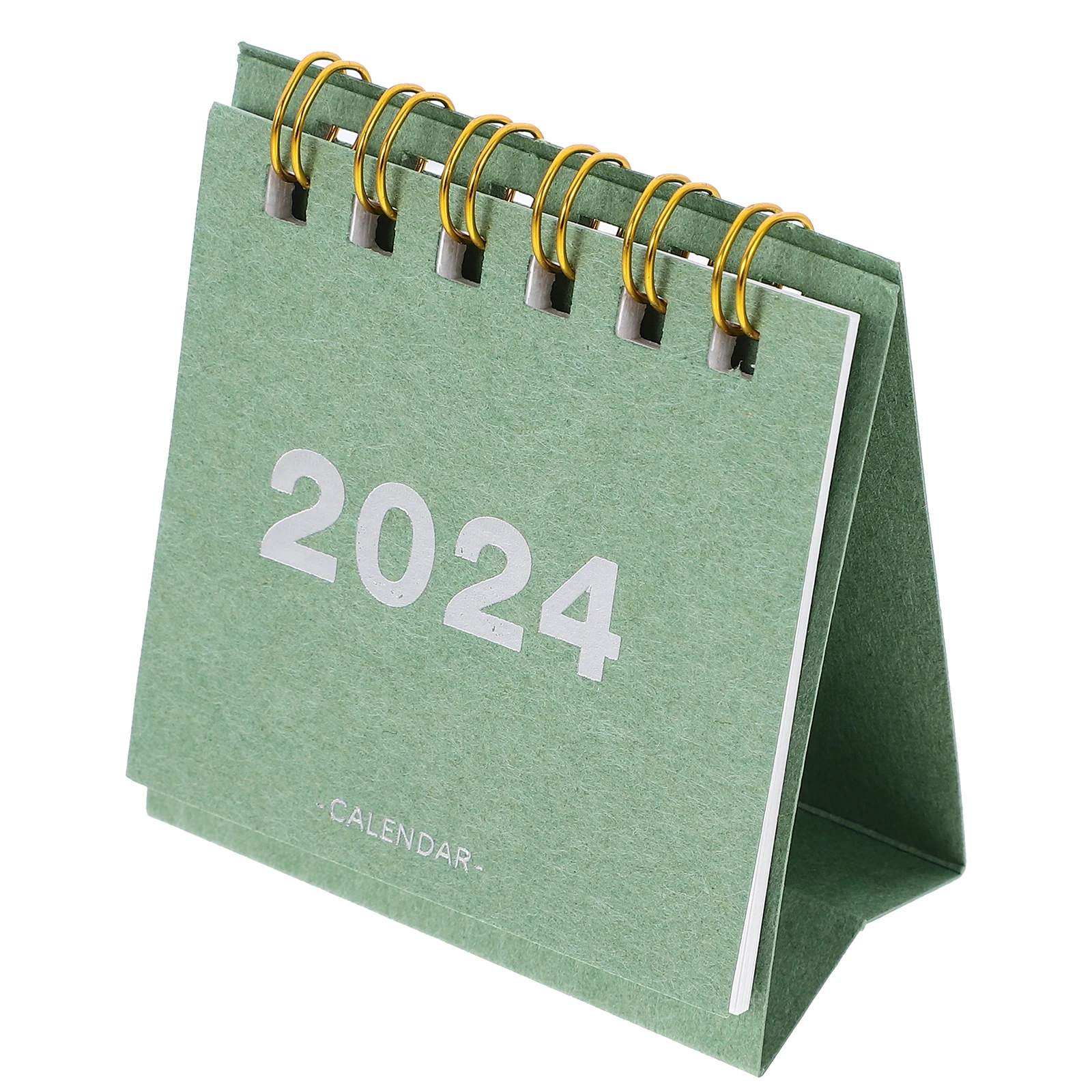 

2024 Mini Desk Calendar Practical Standing Design Tearable Pages Office Home Desktop Planner 2023 2024