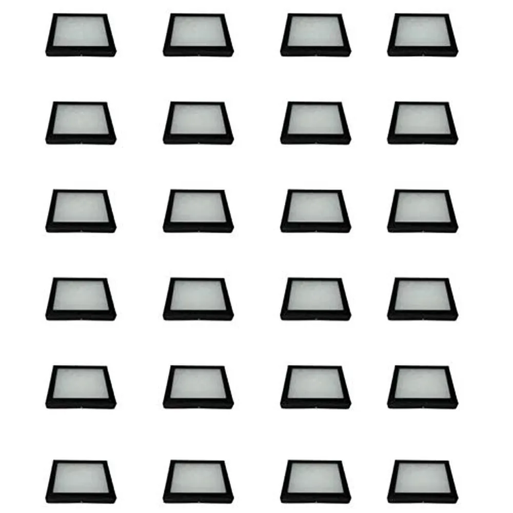 24 Pack of Riker Display Cases 5 x 6 x 3/4 for Collectibles Jewelry