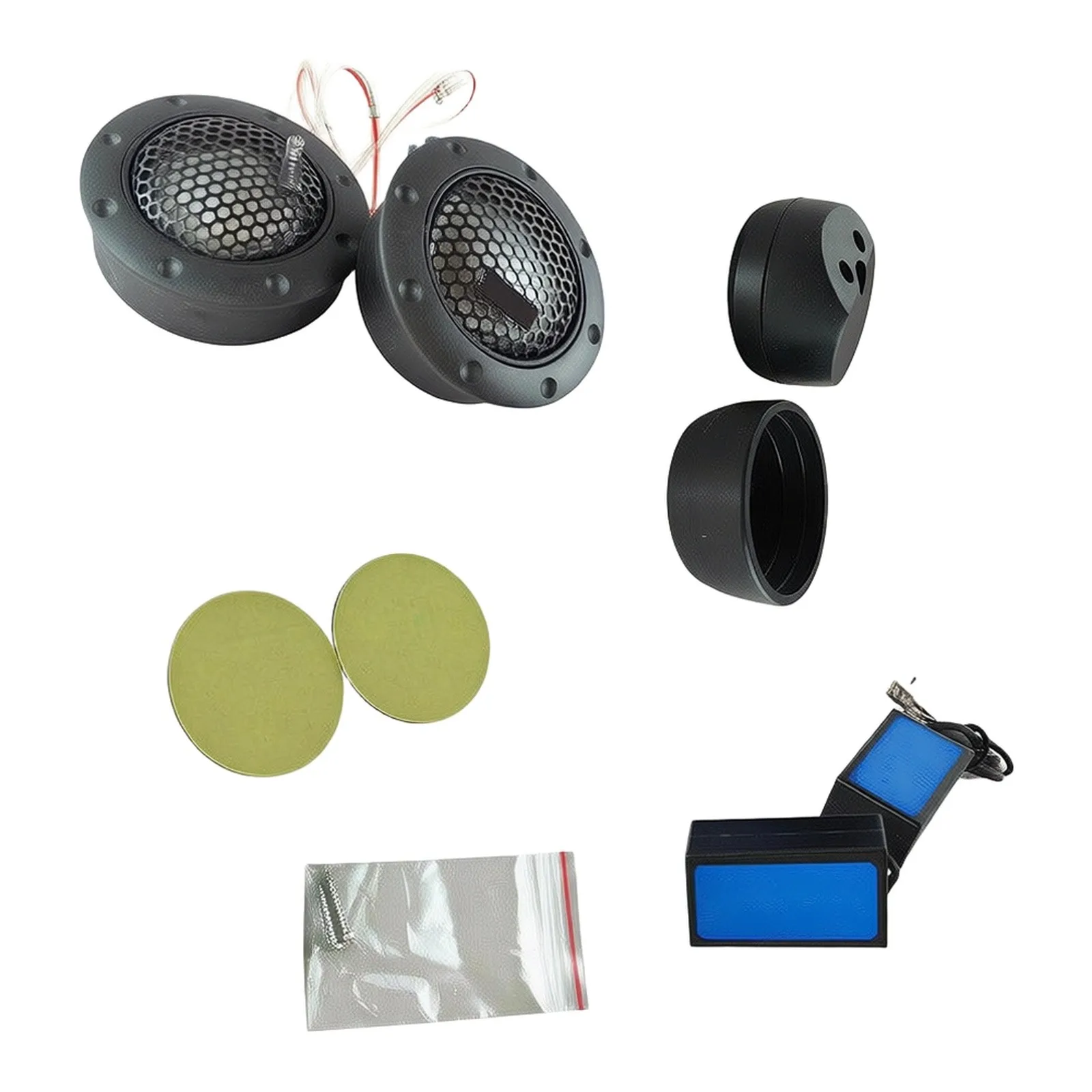 Alpine DDT-S30 Car Audio Tweeters Supporting Flush and Angle Mount with Robust Thermal and Electrical Performance