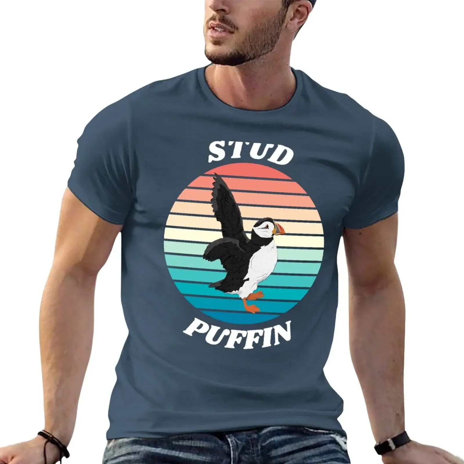 Puffin Shirt , Funny Puffin Shirt , Puffin Bird , Stud Muffin Shirt , Puffin T-Shirt , Puffin Lover Gift , Puffin TShirt T-Shirt