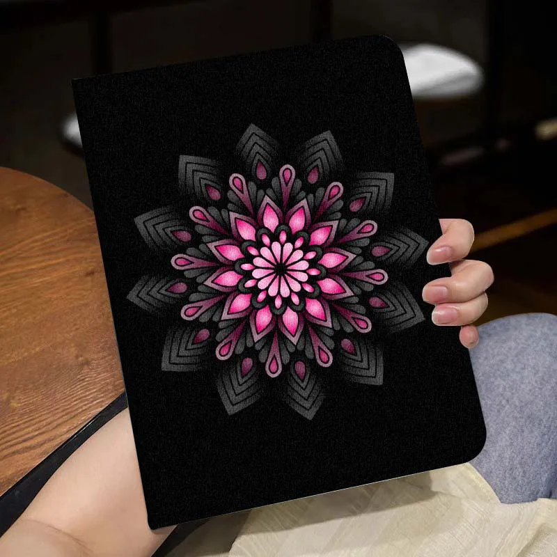 Cartoon Mandala Pattern Art For Lenovo Xiaoxin Tab Pad K10 K11 Y700 P11 3rd GT Pro Plus Gen Tablet Case Gift Cover