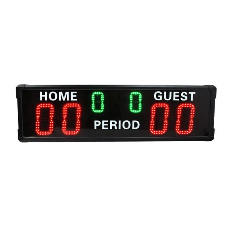 Widely Used 6-Digit Electronic Sports Scoreboard with Remote Control—New Arrival