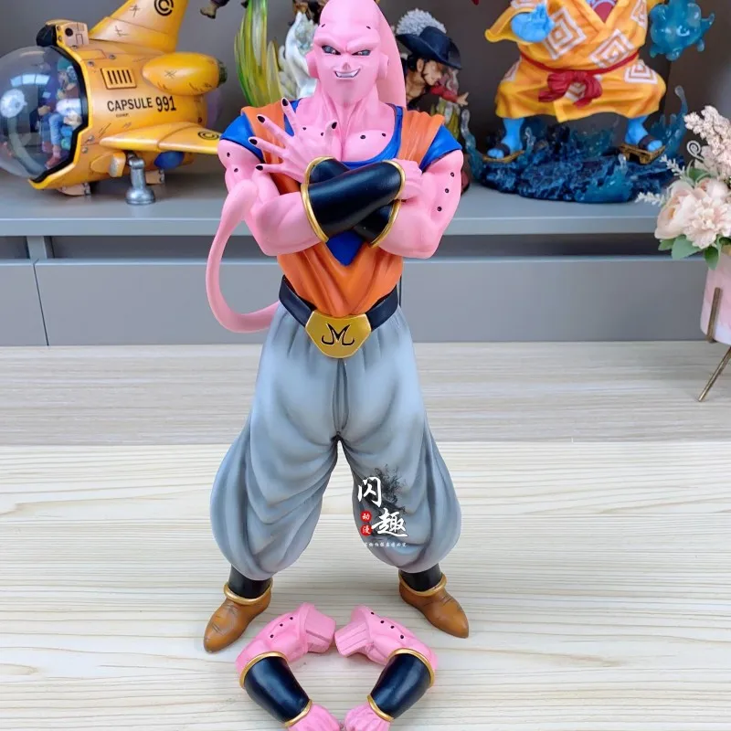 36cm Buu Figure Dragon Ball Z Gk Nc Gohan Buu Action Figures  Collectible Statue Anime Model Doll Toys For Children Gifts Pvc