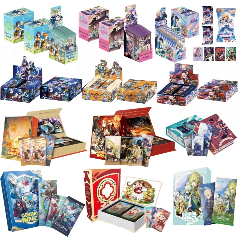 

Mika Club Genshin Impact SSP SP SXP RP card Ganyu Ningguang Nilou Hu Tao Kamisato Ayaka boy collection Birthday Christmas gift