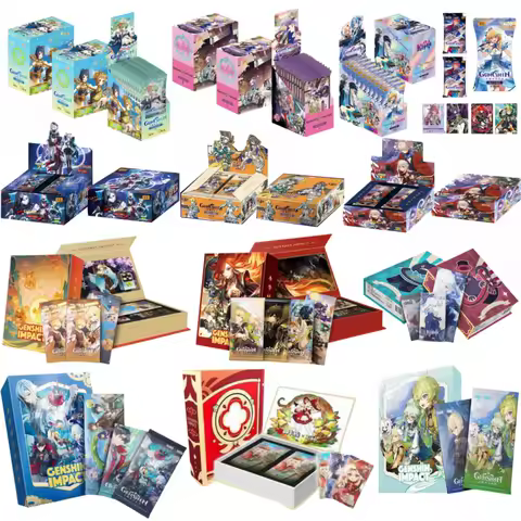 Mika Club Genshin Impact SSP SP SXP RP card Ganyu Ningguang Nilou Hu Tao Kamisato Ayaka boy collection Birthday Christmas gift