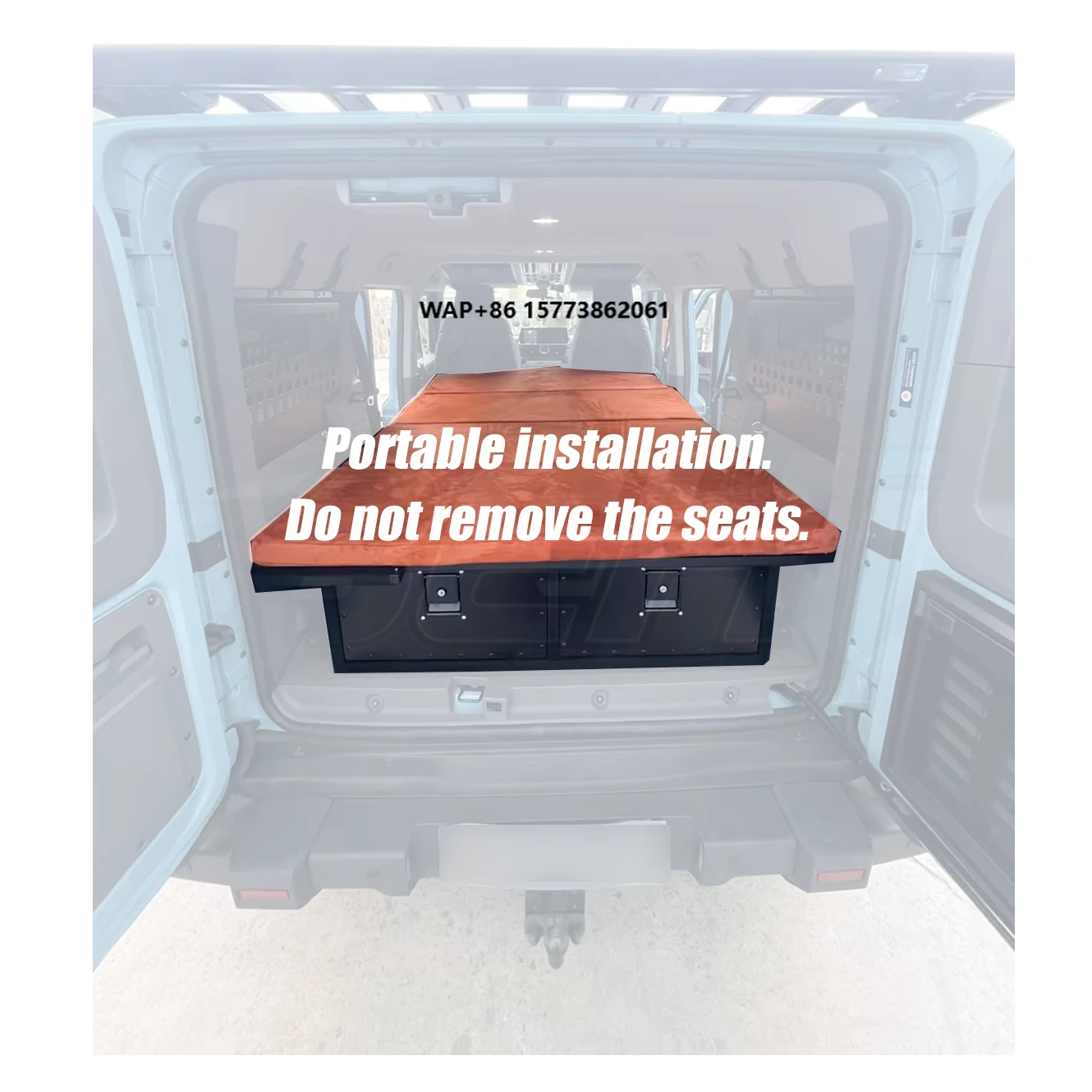 Exclusive Sale New Design Ineos Grenadier Rear Trunk Storage Box Folds Bed Relax Stash ABS Upgrade Interior Interior Accessories