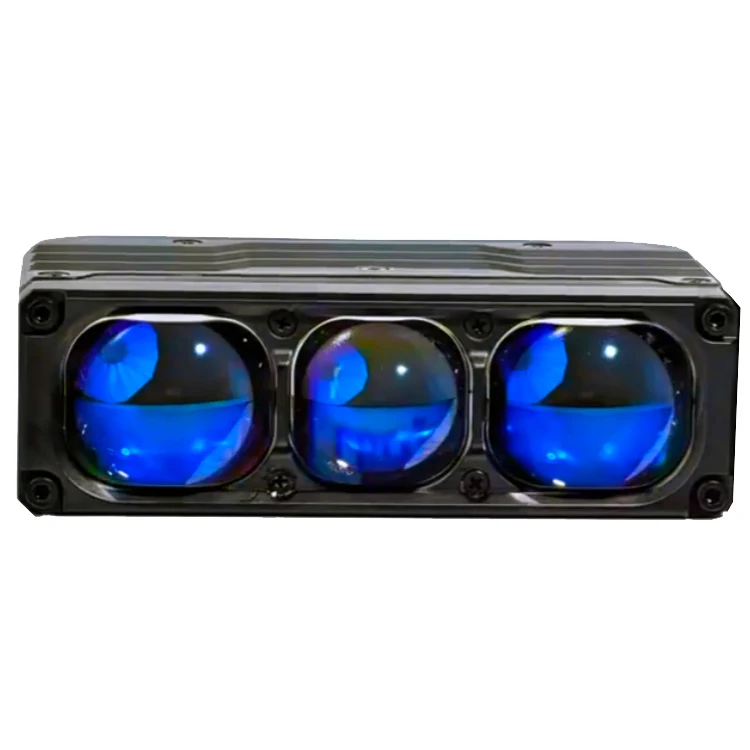 

unique Aozoom New 3LED 6000K Automotive Motorcycle External Drive Headlight 12v Spotlight Headlight