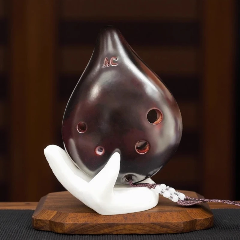 

6-луночная окарина, альт, тональ переменного тона для начинающих, дети, окарина, звуковое исцеление, окарина для взрослых, Dolomite, портативные музыкальные инструменты Orff