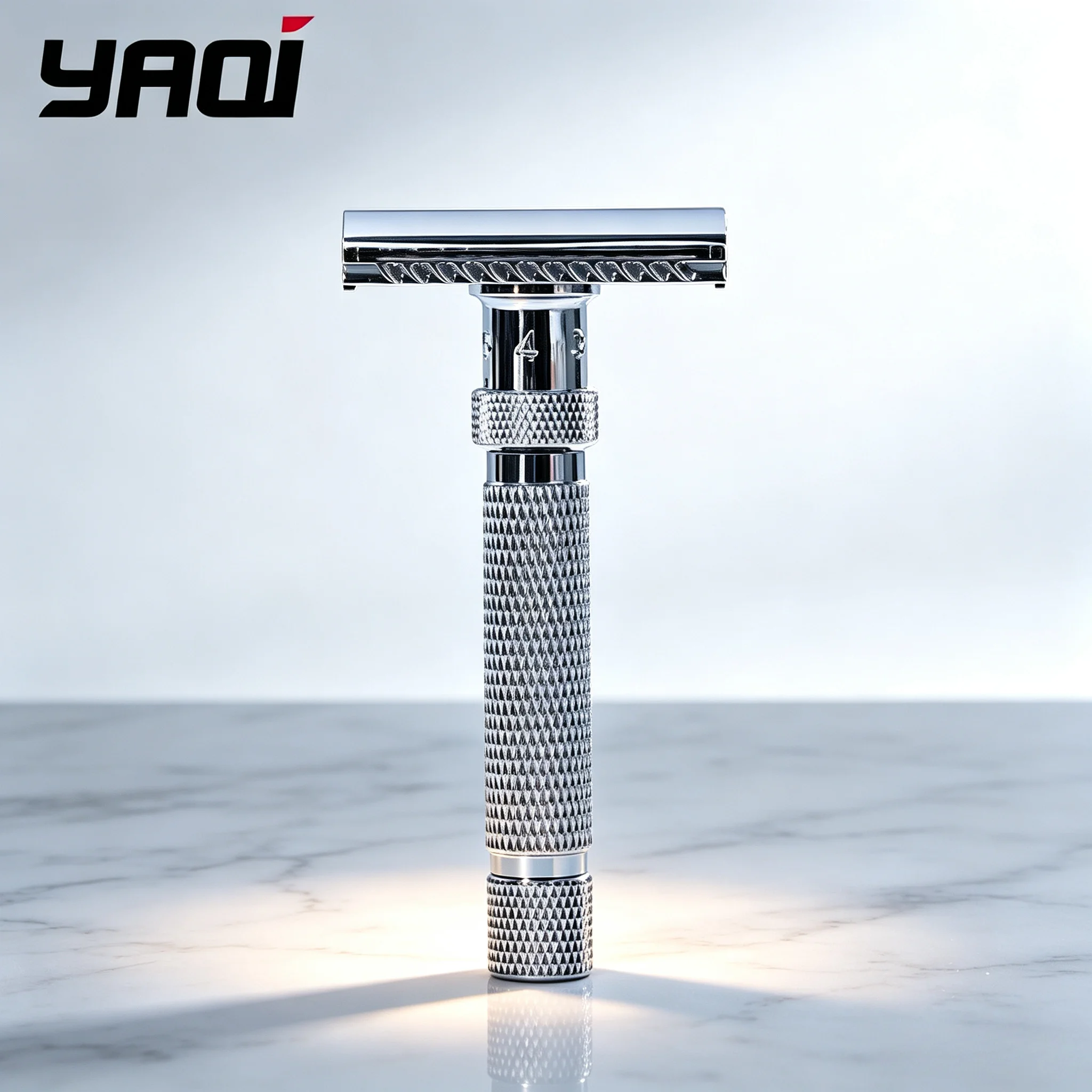 Yaqi Safety Razor 2026 Flash Sale Yaqi Adjustable The Final Cut Chrome Color mens Professional Beard Shaver