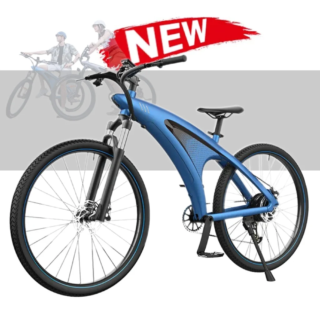 650w Electric Motor Hybrid Mountain Road Bike 48v Disc Brake System Integrated Stock Lithium Battery Aluminum Alloy Removable