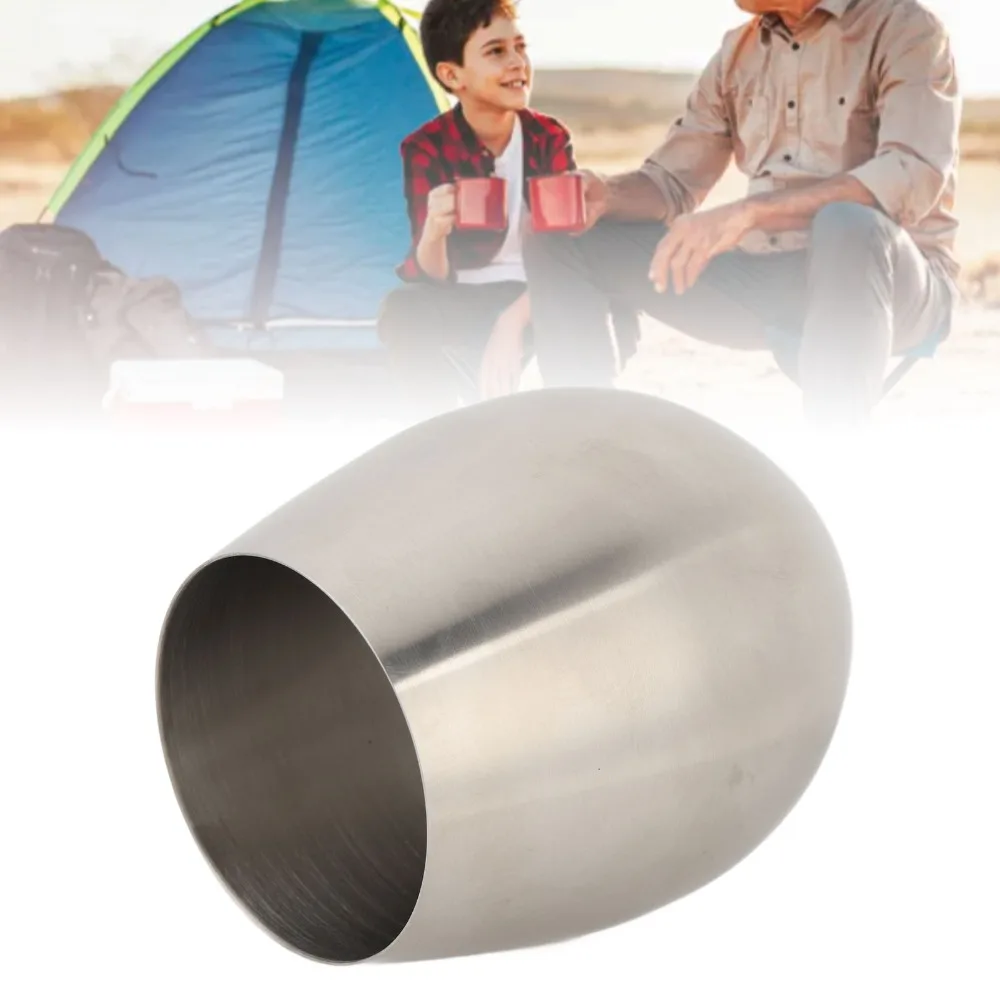Safe 500ml Cold Drink Cup Mirror Polished Rustless Steel Coffee Tumbler Practical Flat Bottom Base Beverage Mug Daily Picnic view 4