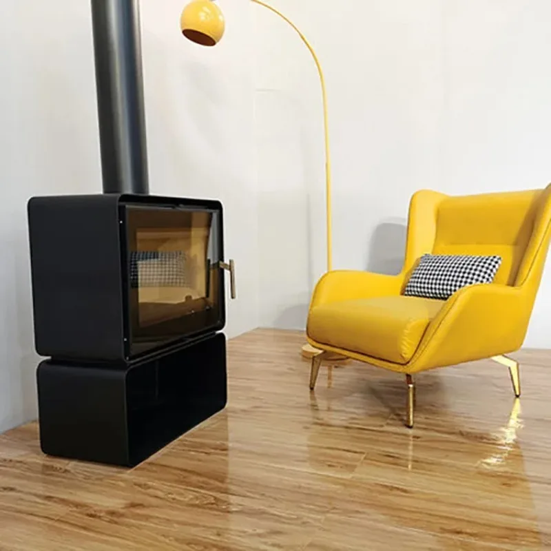 

Apartment Modern Wooden Fireplaces Stoves Indoor Fire Place Wood