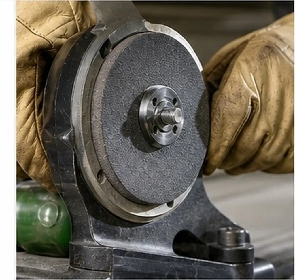 Bench Grinder Bushing Adapters Set – Plastic Reducing Bushings for Grinding Wheels, Secure Stable Mounting, DIY Workshop
