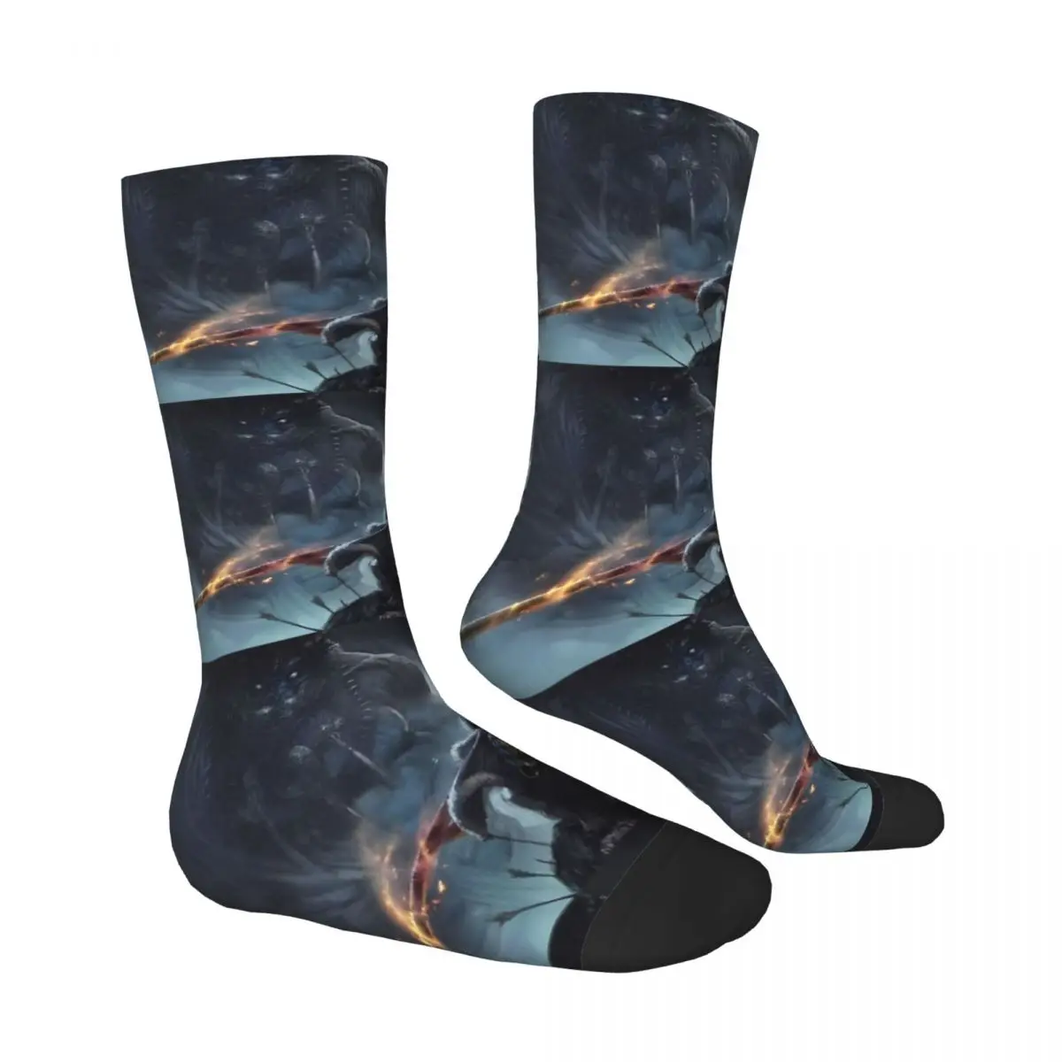 Black Myth Wukong Stockings Women Men Socks Soft Funny Socks Autumn Skateboard Non Slip Printed Socks Gift