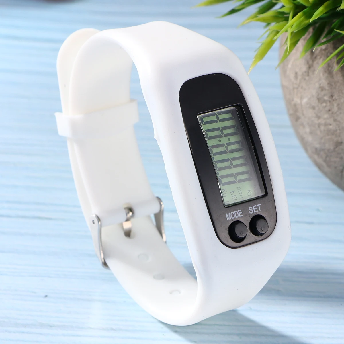 

Smart Pedometer Digital Watch with Step Counter Sports Wrist for Women Fitness