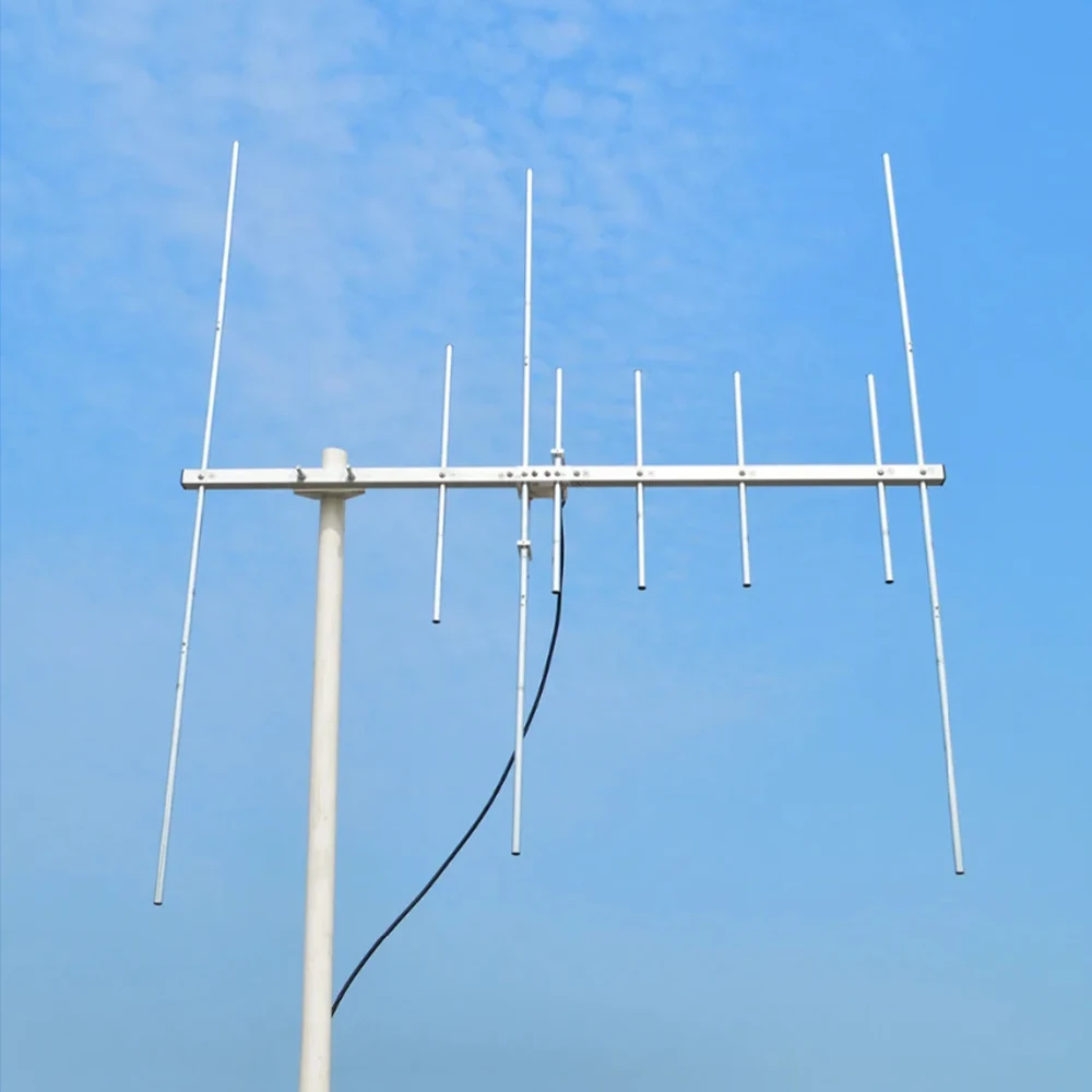 هوائي Yagi ثنائي النطاق من HYS، اختيار خارجي قوي بقدرة 100 وات لـ Yaesu وKenwood وأجهزة الراديو الأخرى