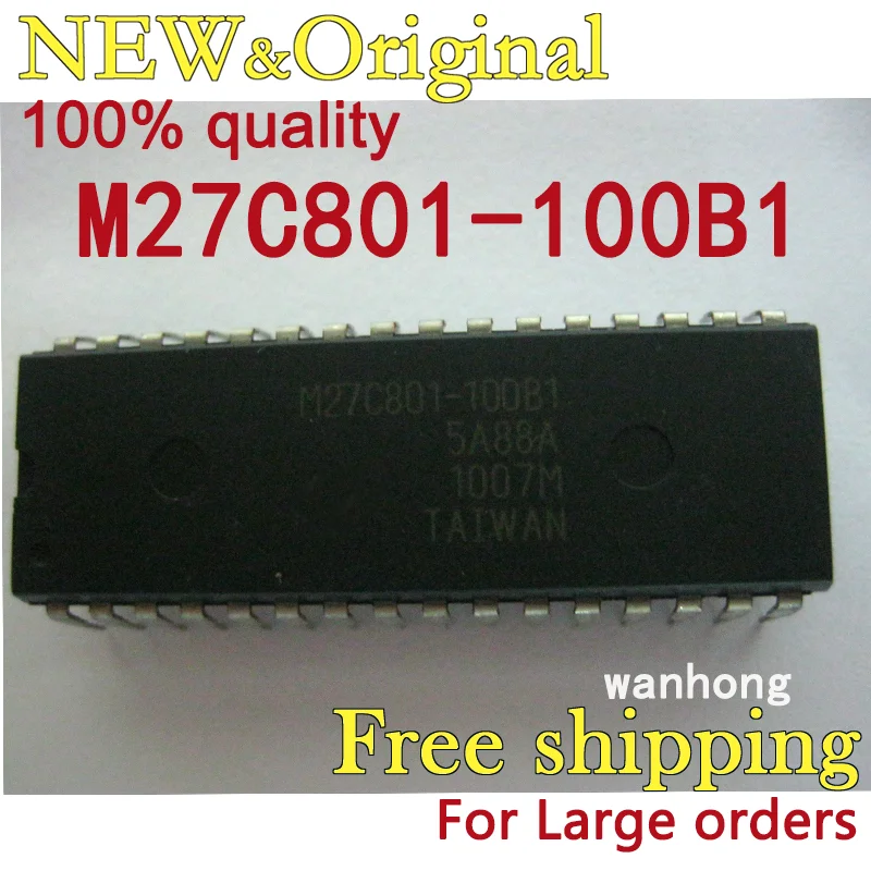 1PCS M27C801-100B1 DIP32 New original Chip Integrated circuit