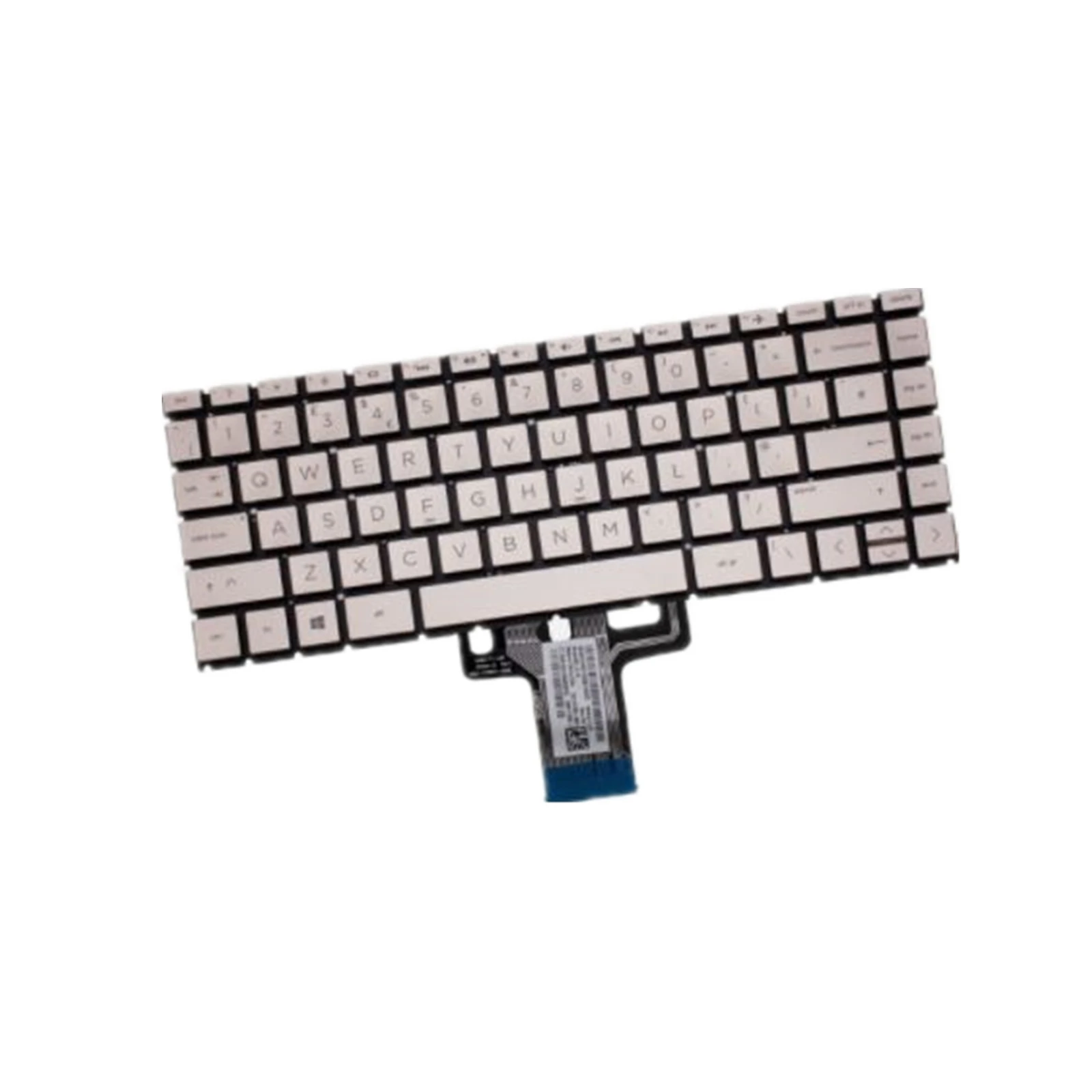 

Клавиатура ноутбука HP 14s-fq0000 0355ng 0370ng 0455ng 0908ng серебристая британская английская раскладка