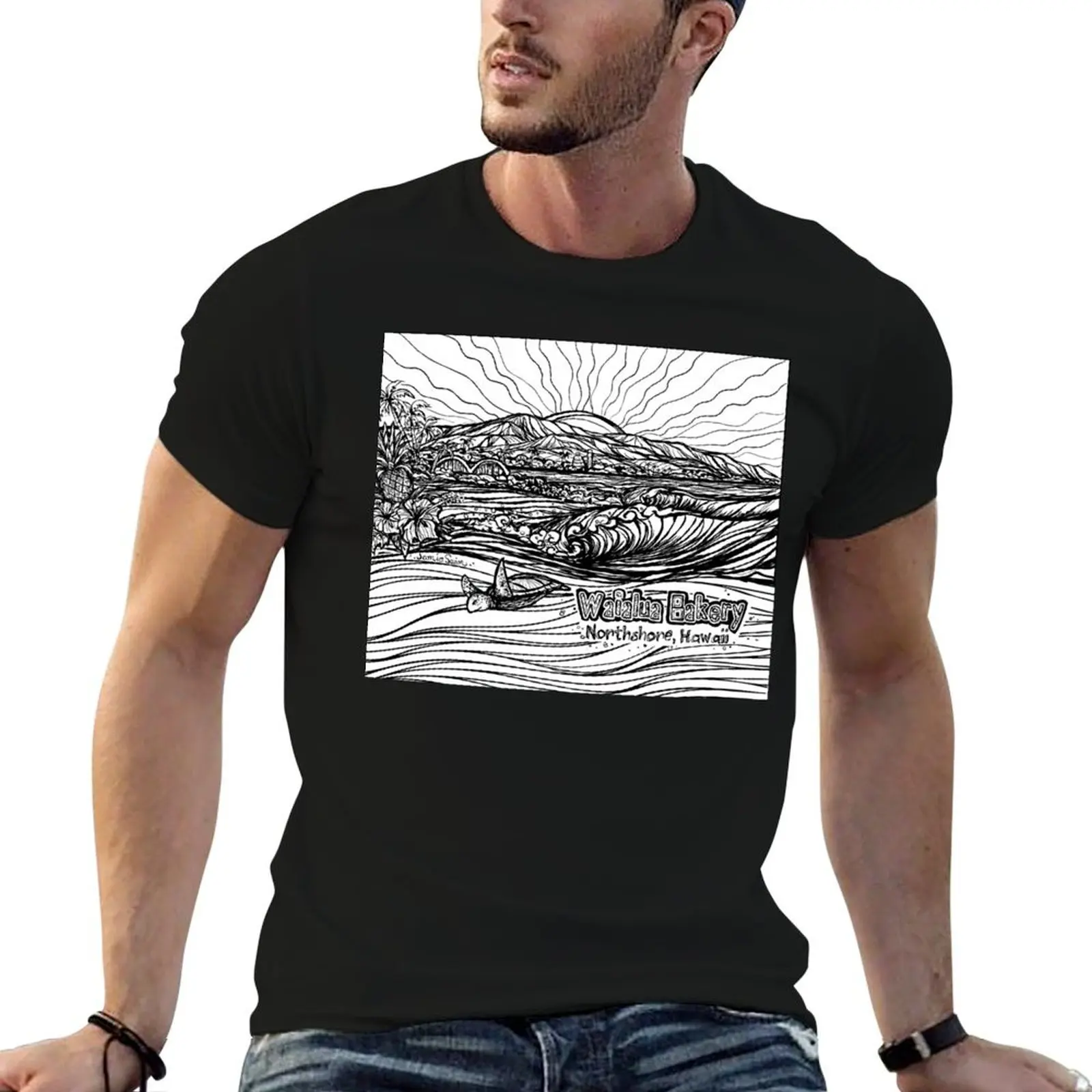 Waialua bakery North shore T-Shirt Moisture Wicking Quick Dry Tee